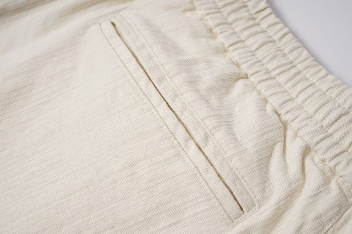 Minimalist Wide-Leg Cotton Pants