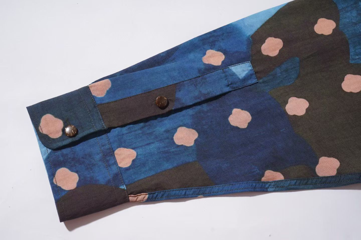 Midnight Bloom Button-Up