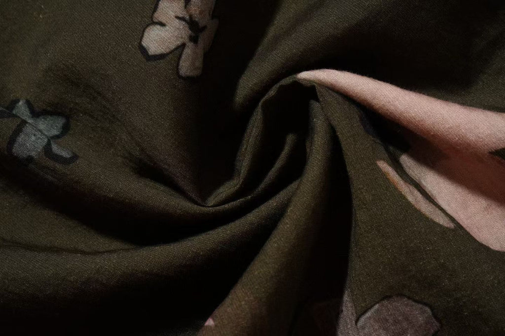 Clover Print Long Sleeve Shirt
