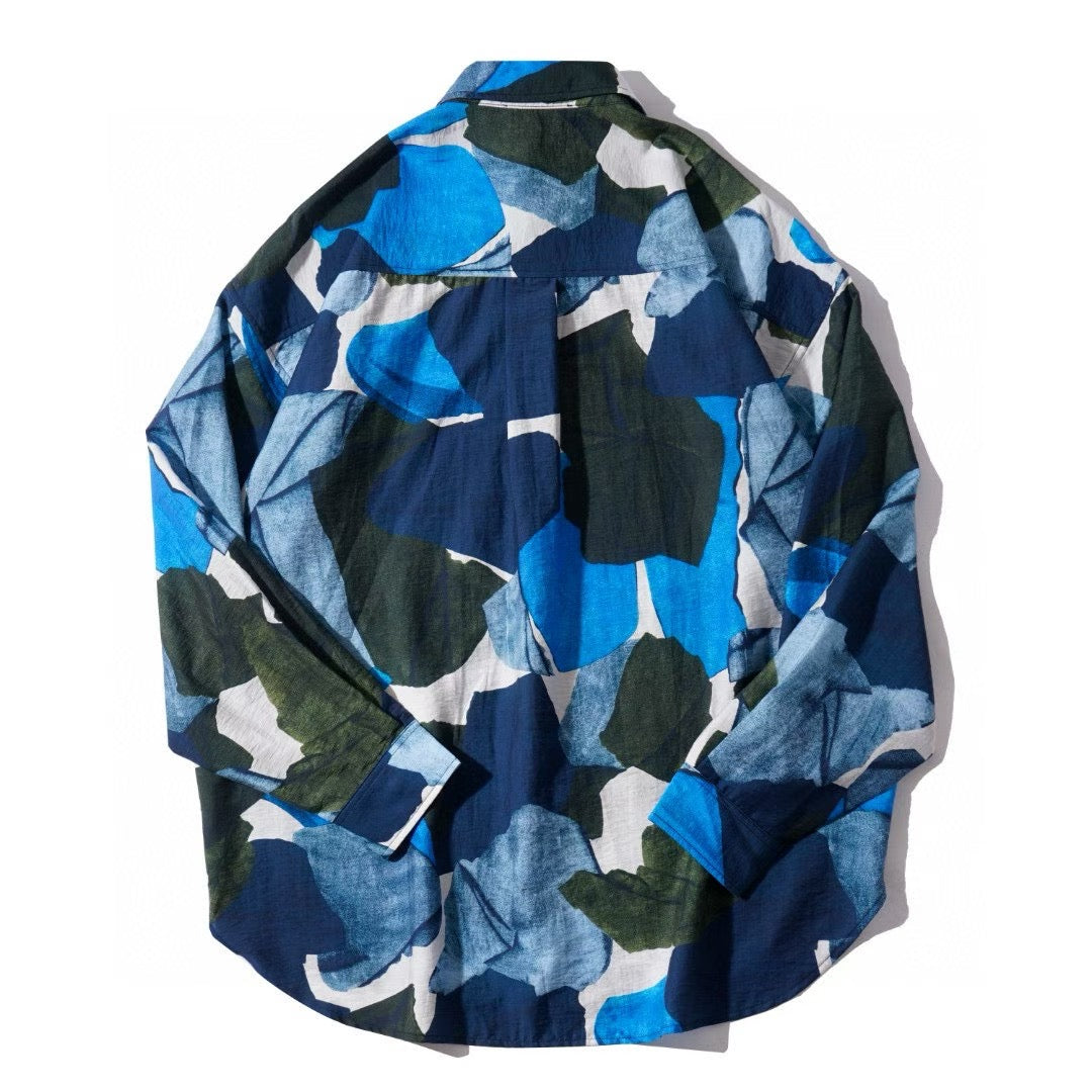 The Azure Grove Long Sleeve Shirt