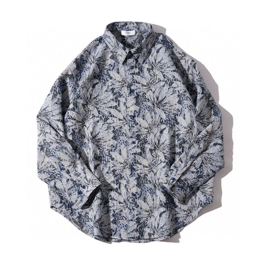 The Indigo Garden Shirt Jacket