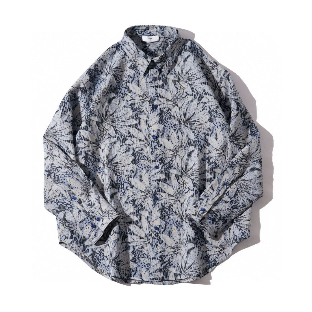 The Indigo Garden Shirt Jacket