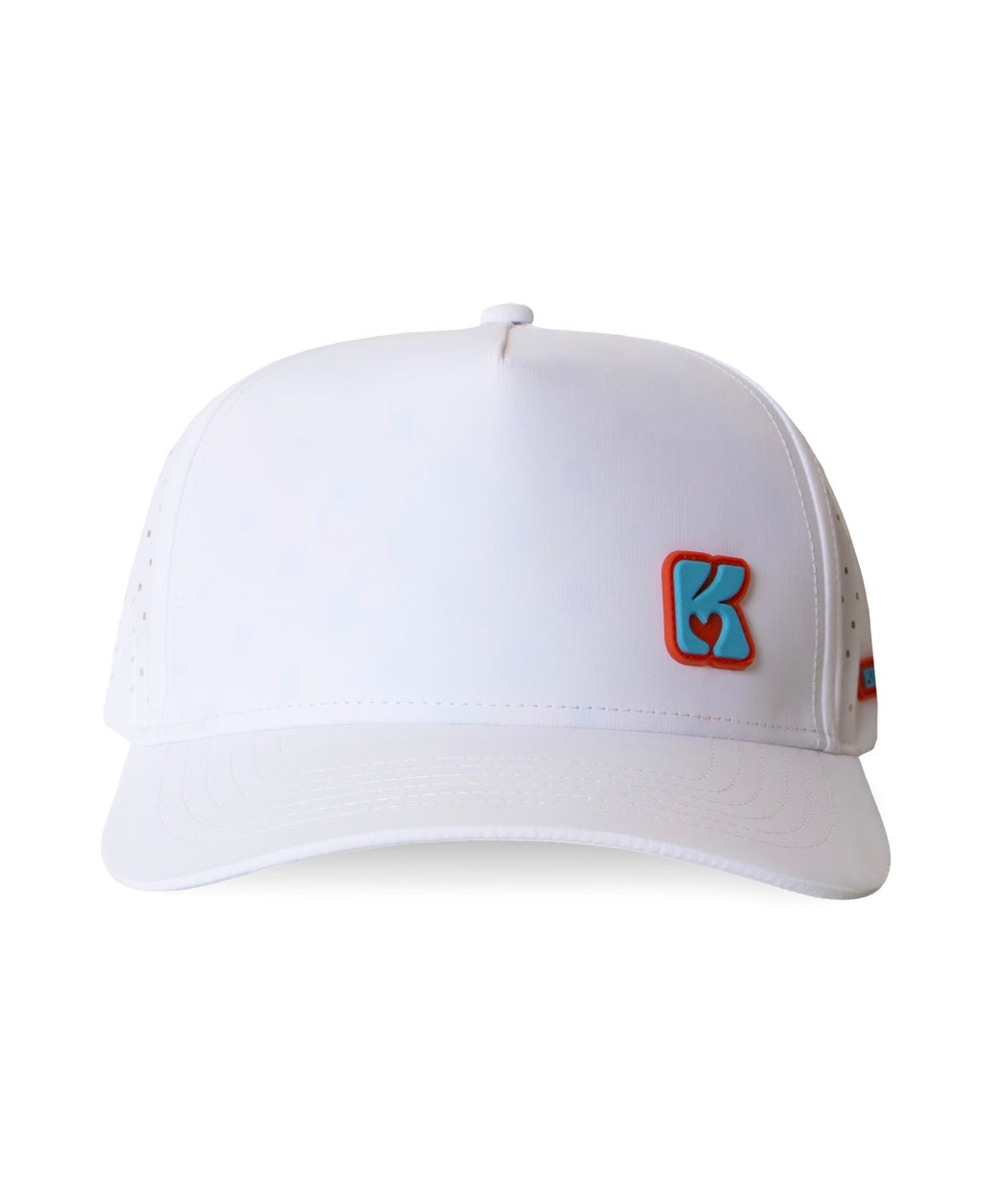 Kalvin Love White Hat with K Logo