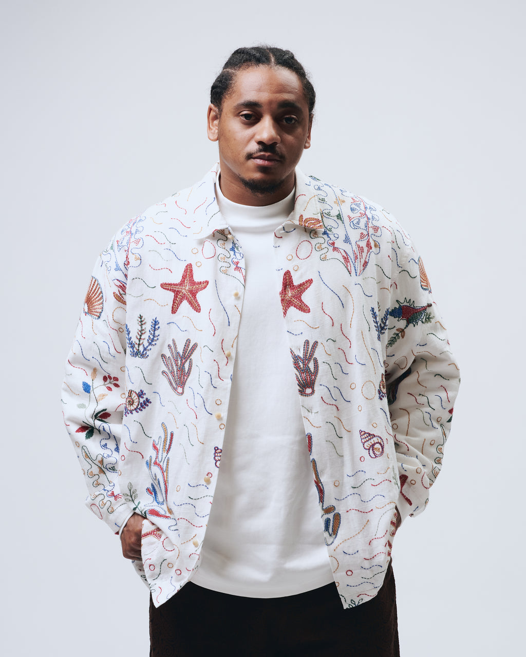 The Riviera Shirt – Under the Sea Embroidery