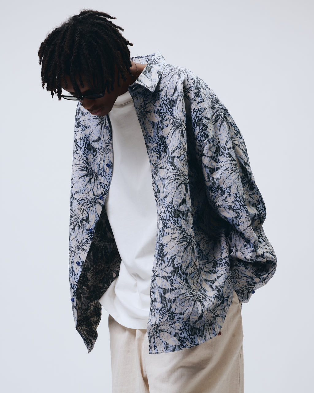 The Indigo Garden Shirt Jacket