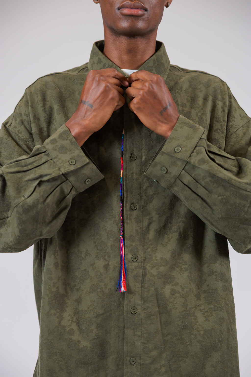 The Verde ArtisanLong Sleeve Shirt Jacket