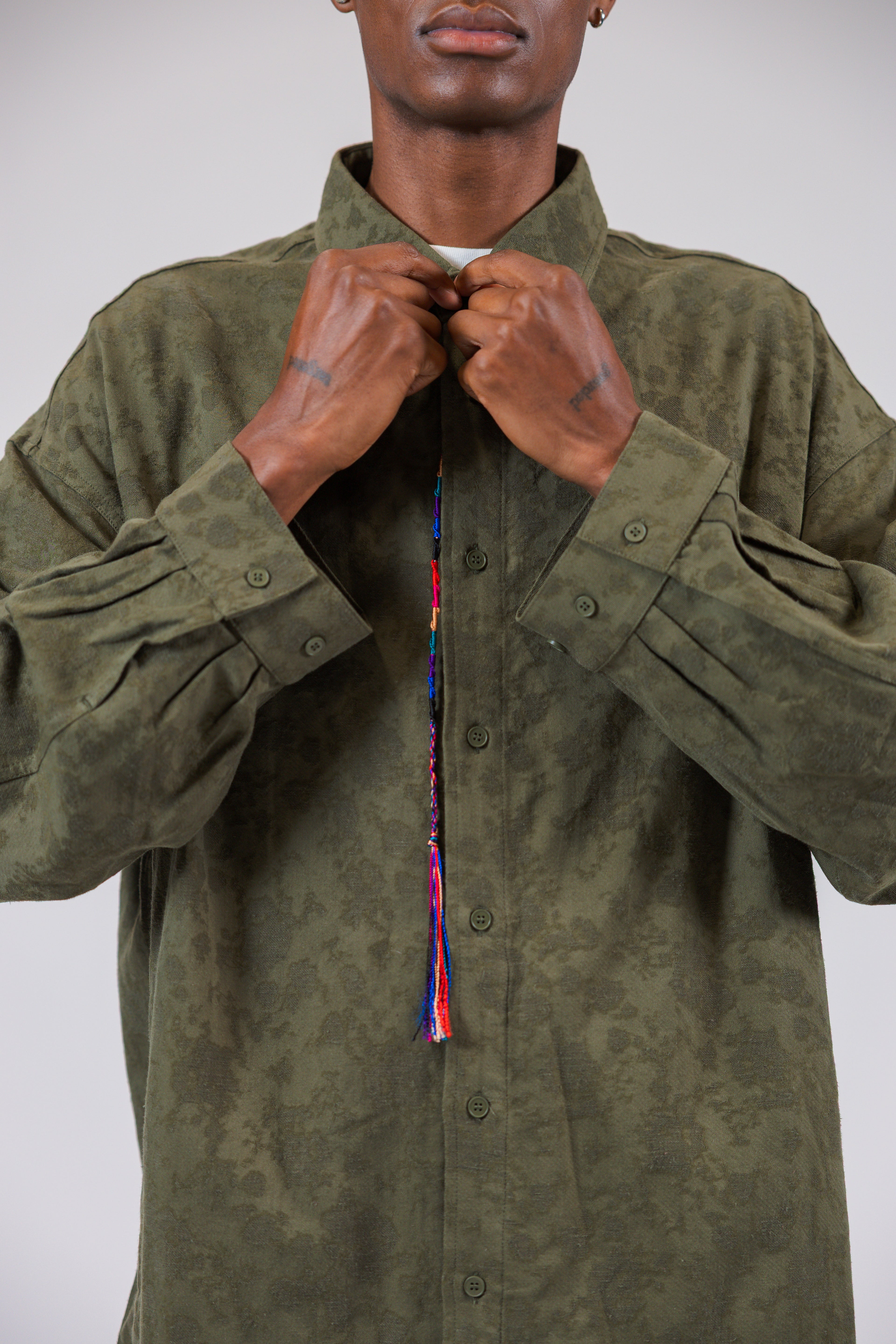 The Verde ArtisanLong Sleeve Shirt Jacket