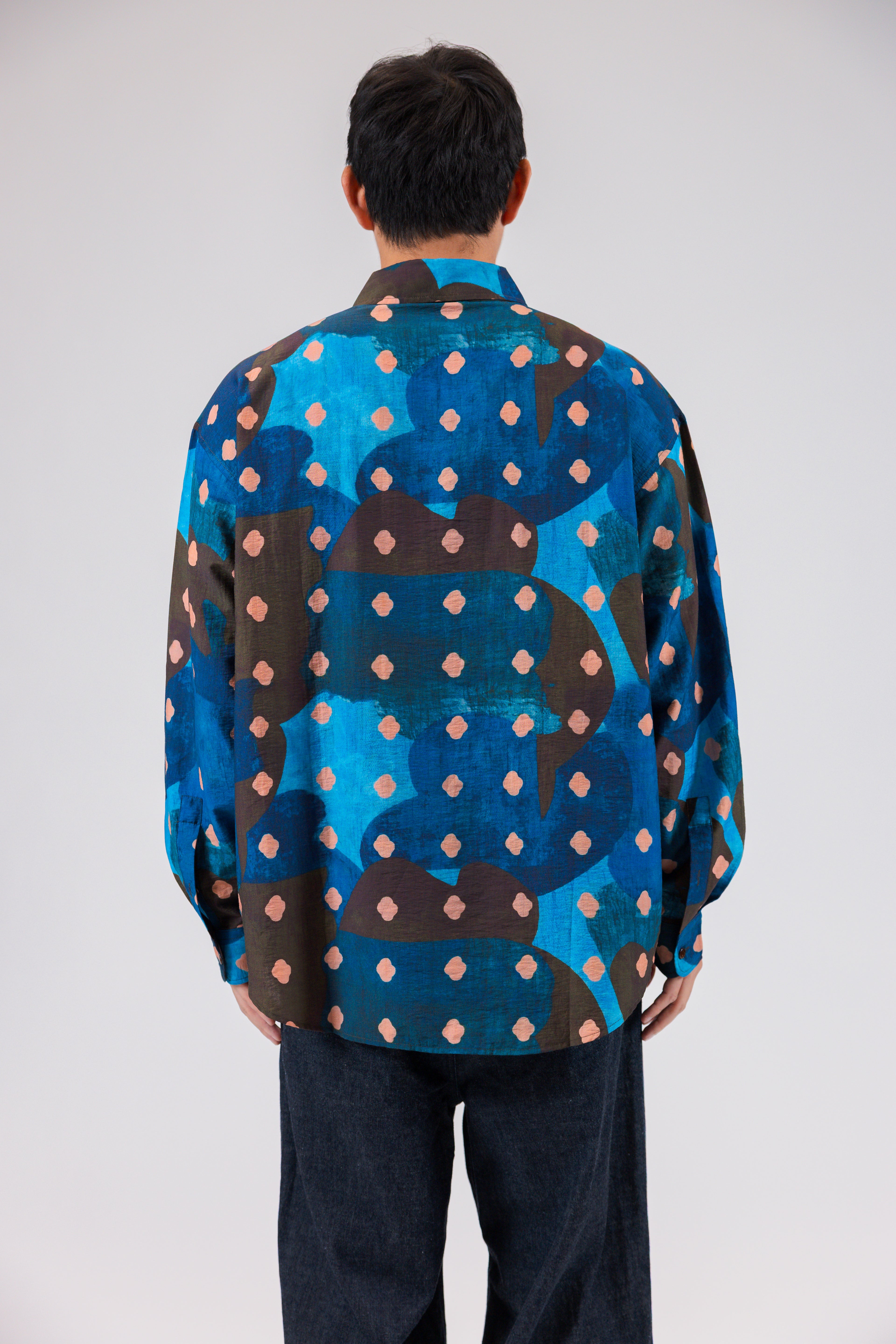 Midnight Blue Long Sleeve Shirt