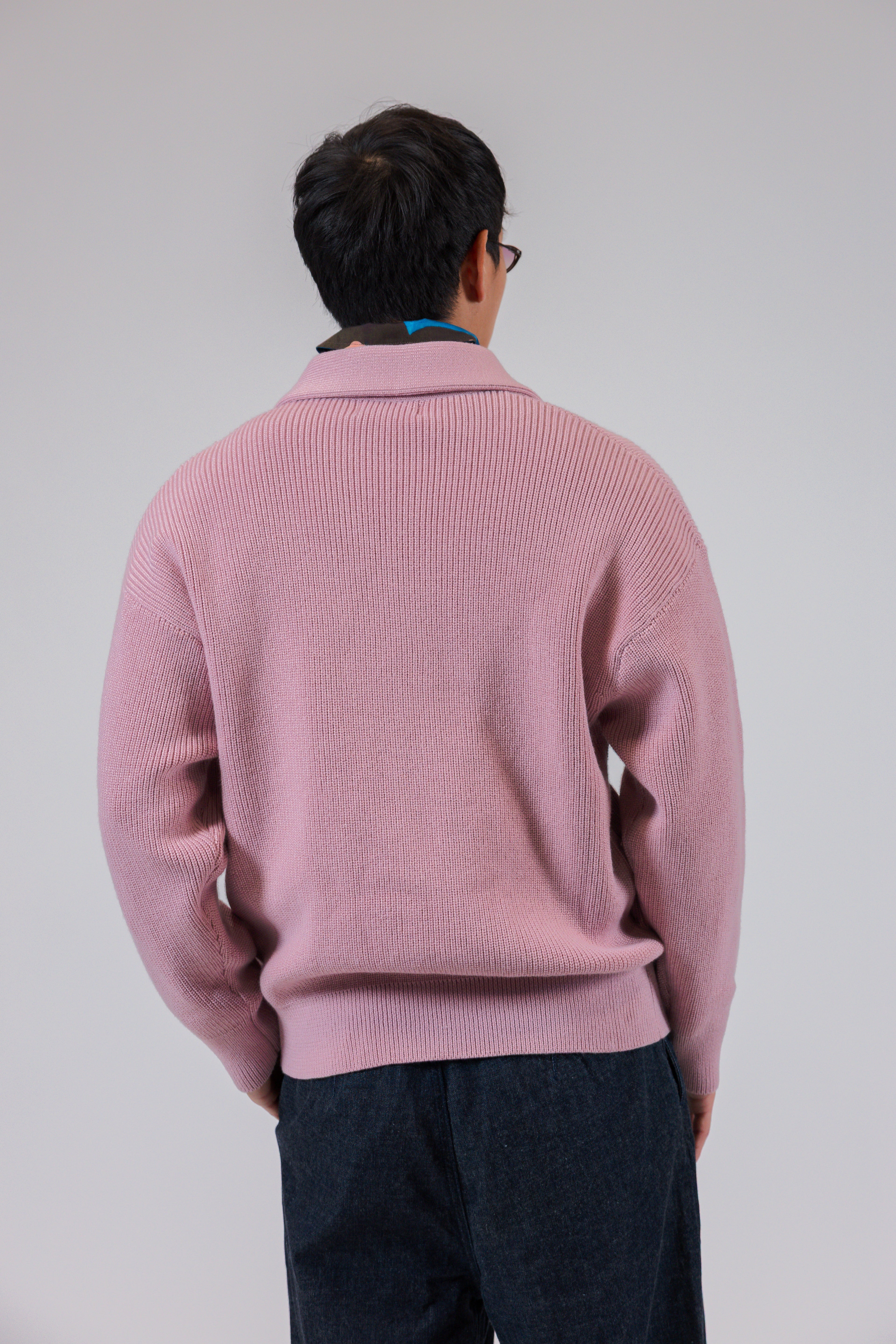 The Heavyweight Knit Zip-Front Cardigan