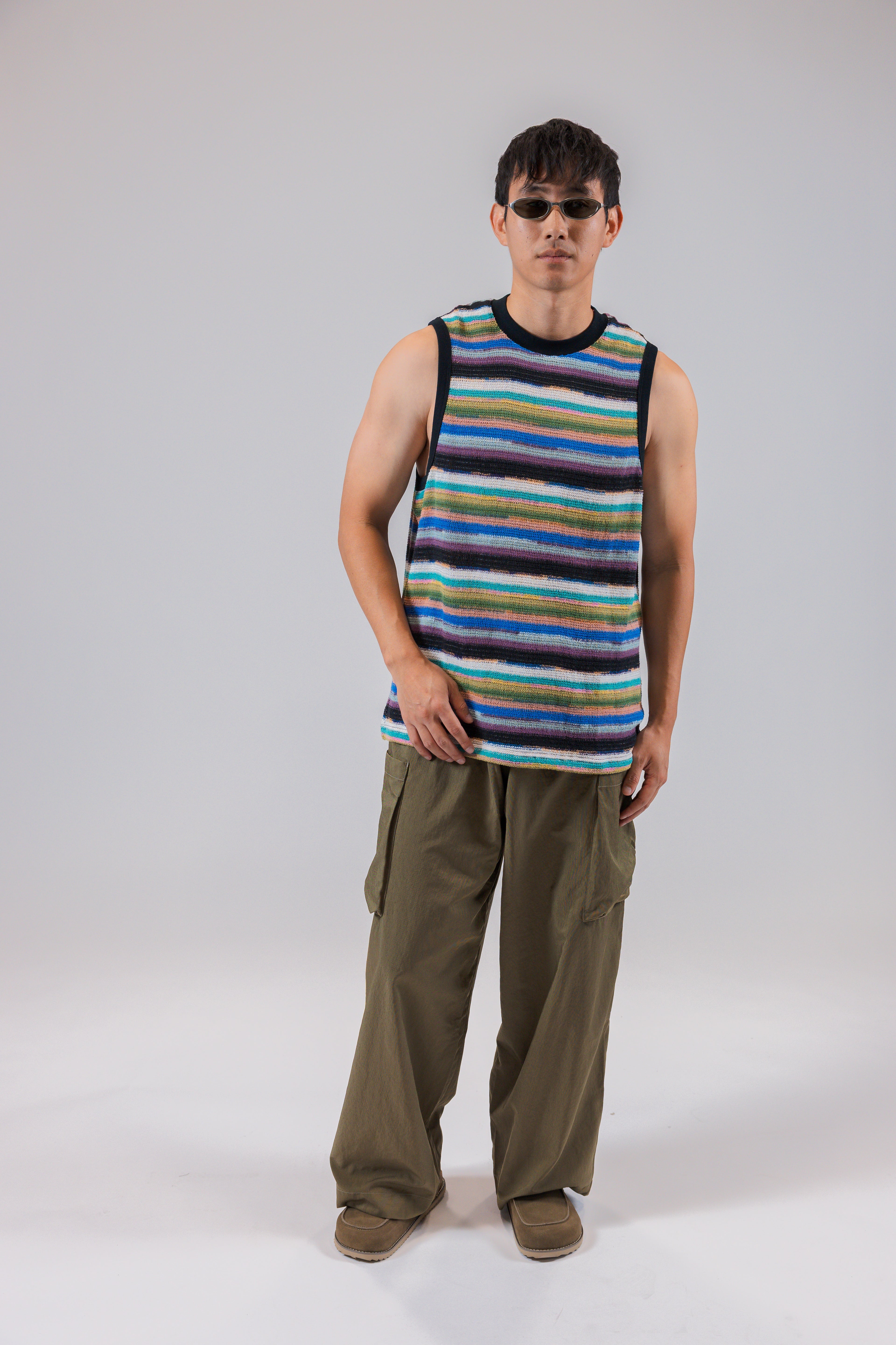 Rainbow Knit Tank Top