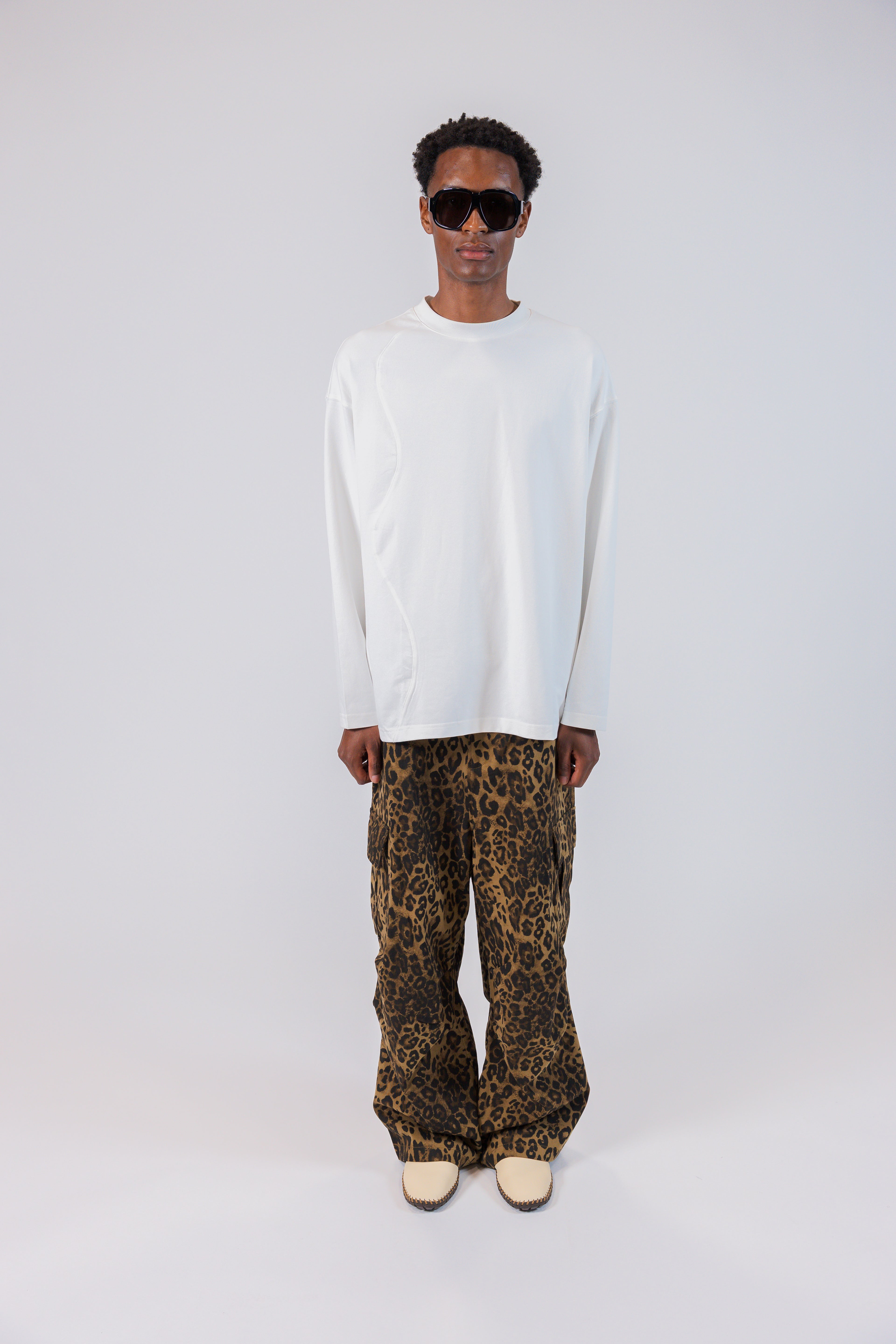 The Curved-Seam Long Sleeve Tee