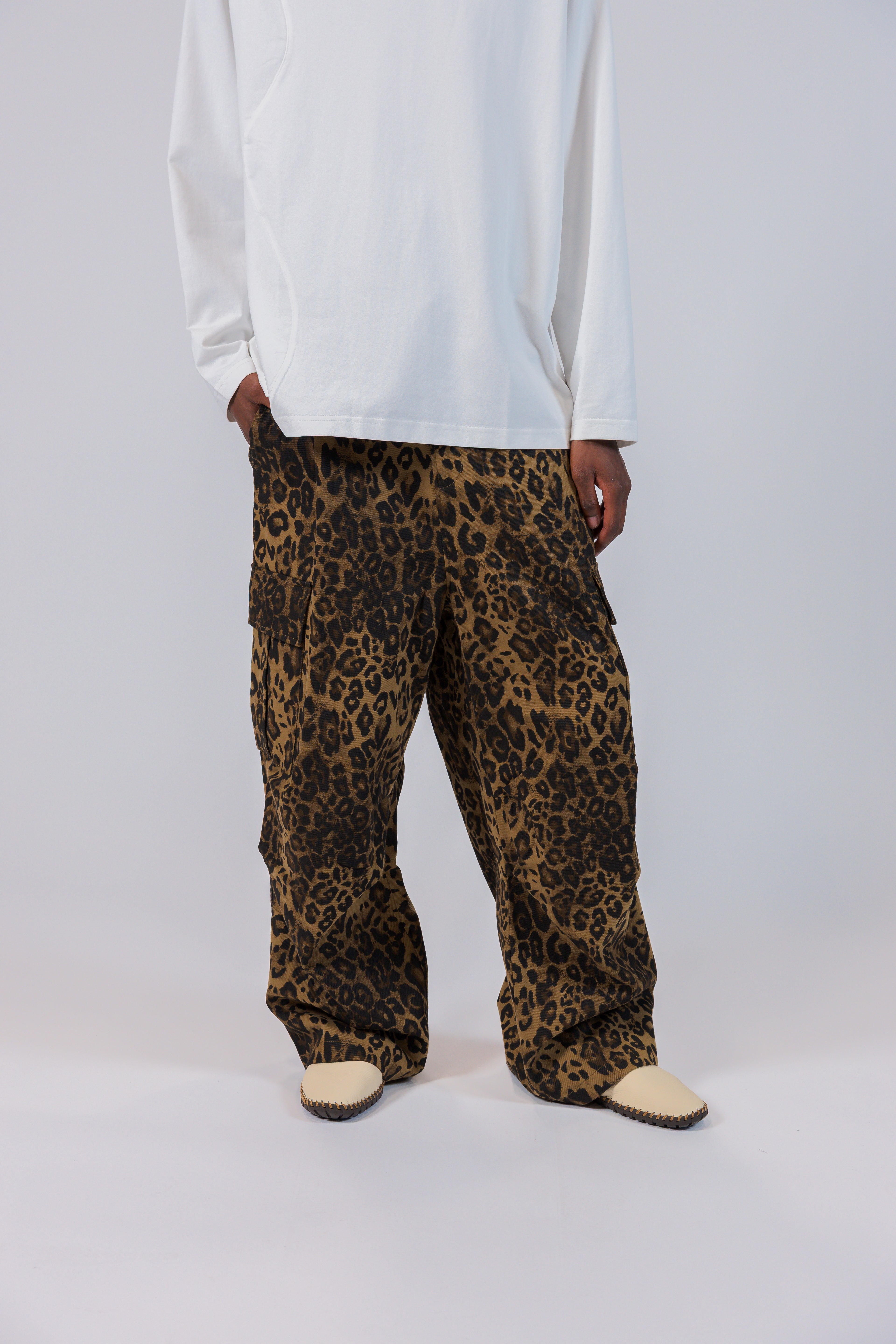 Animal Leopard Print Pants
