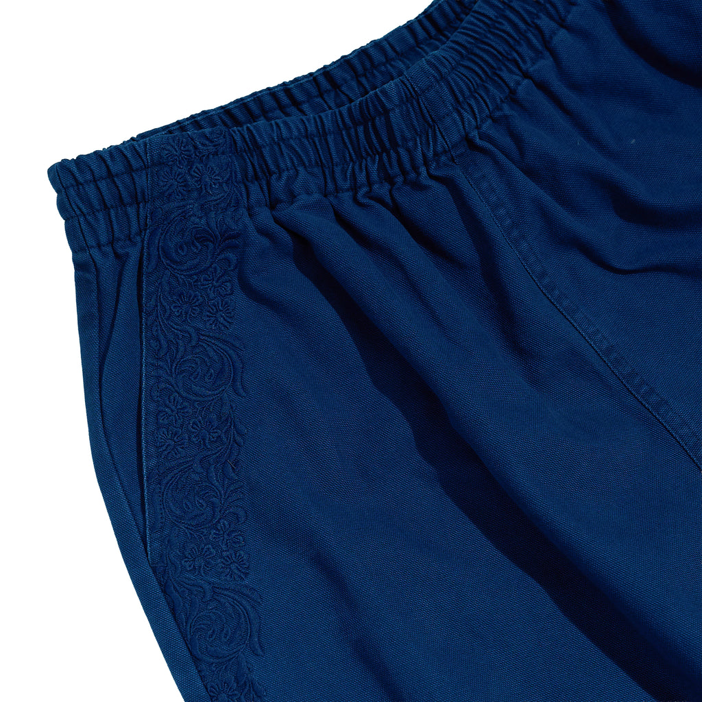 The Tonal Embroidered Cotton Lounge Trouser