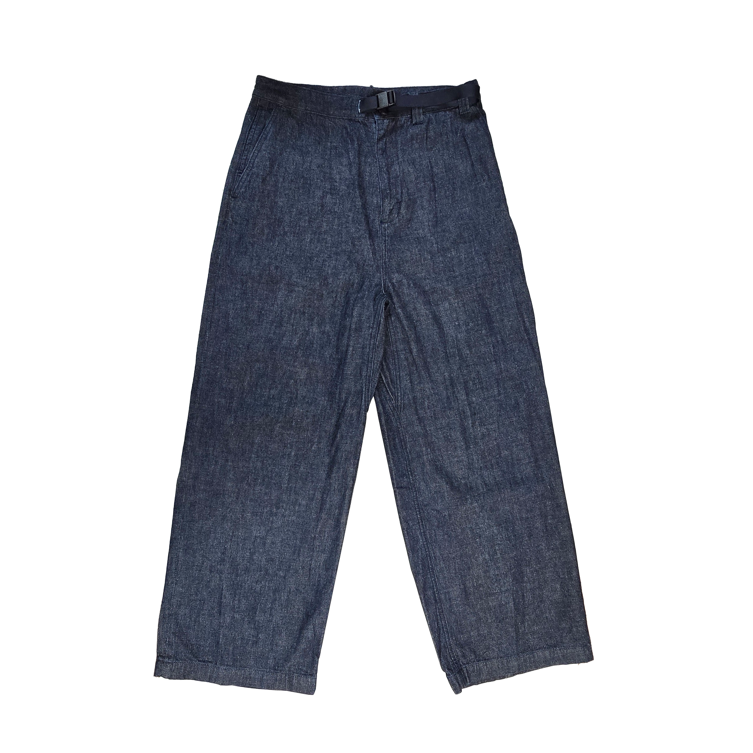 Wide Leg Utility Denim Trouser