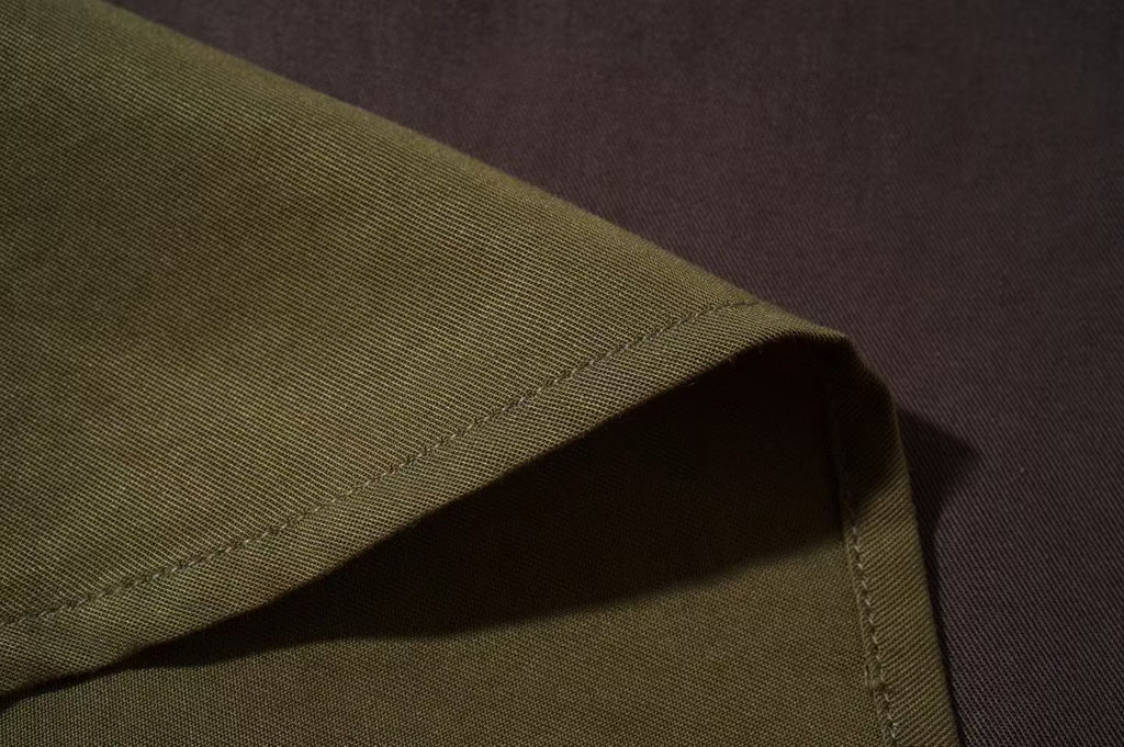 Color Block Patchwork Shirt