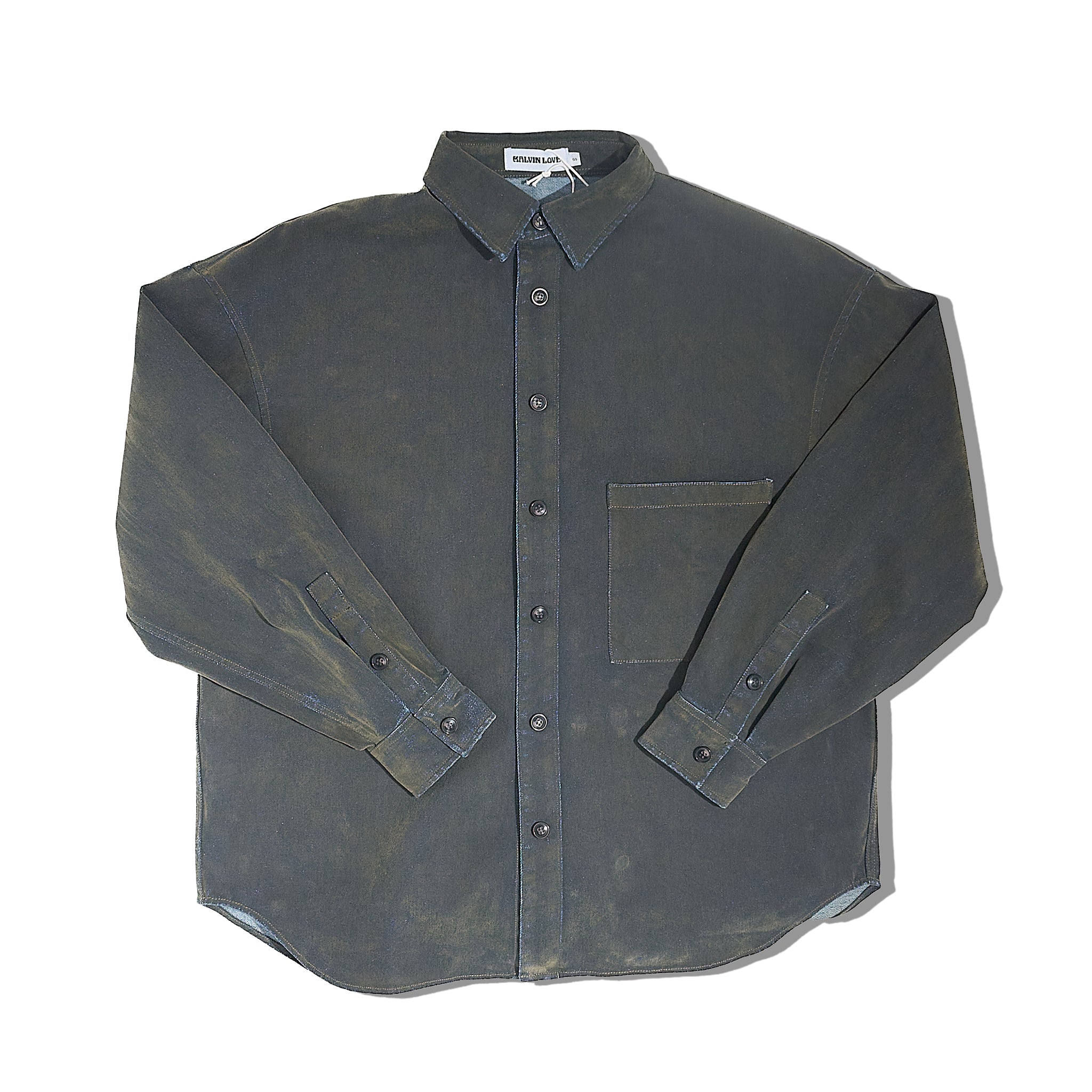 The Tinted Wash Denim Shirt Jacket