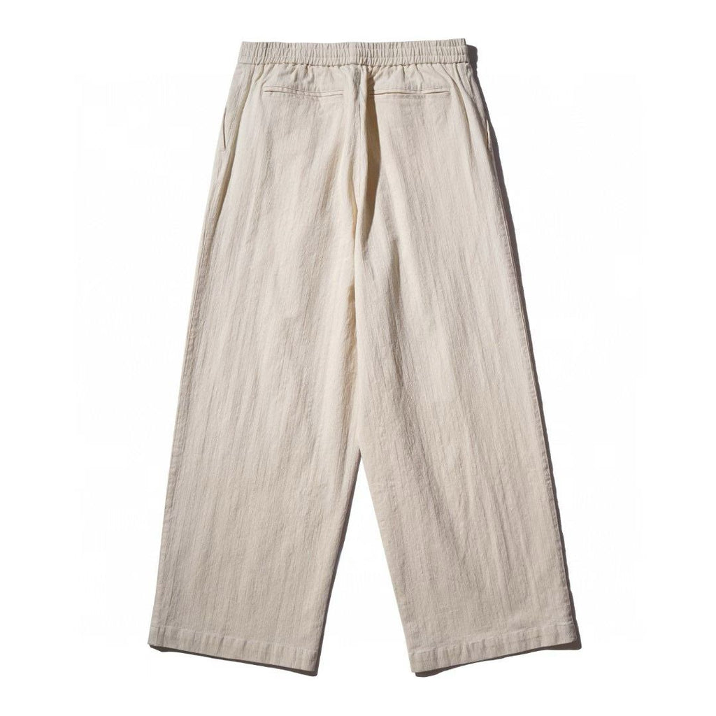 Minimalist Wide-Leg Cotton Pants
