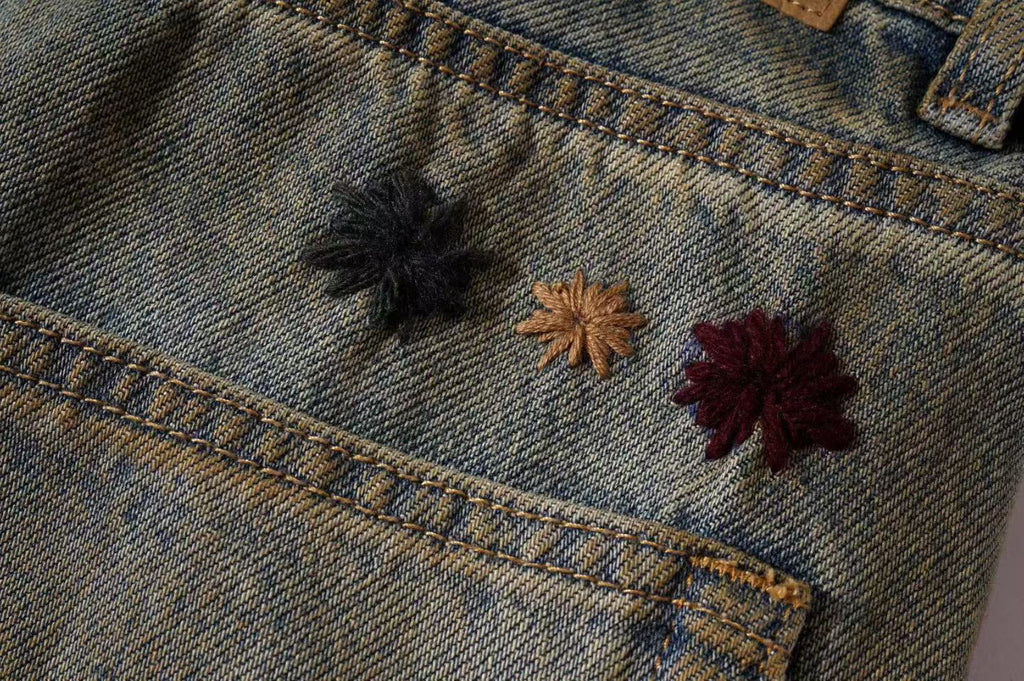 The Embroidered Classic Jeans