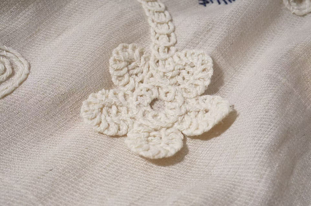 Butterfly Garden Embroidered Shirt