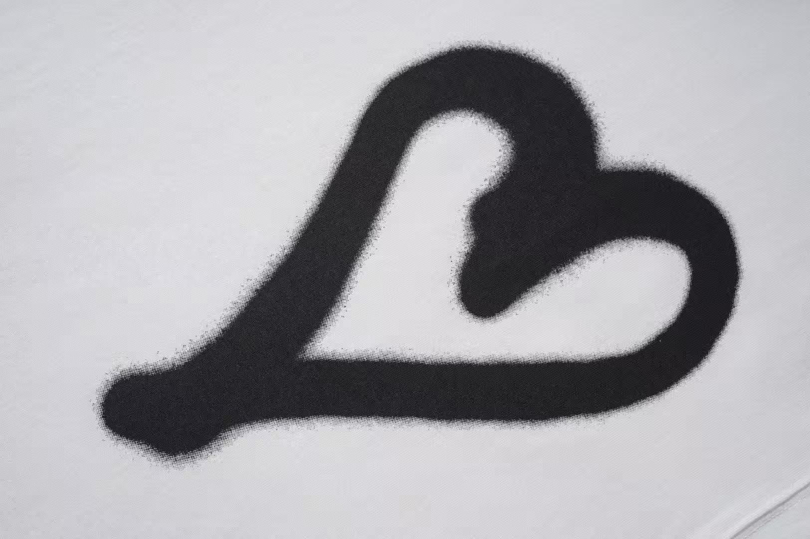 Graffiti Heart Oversized Tee