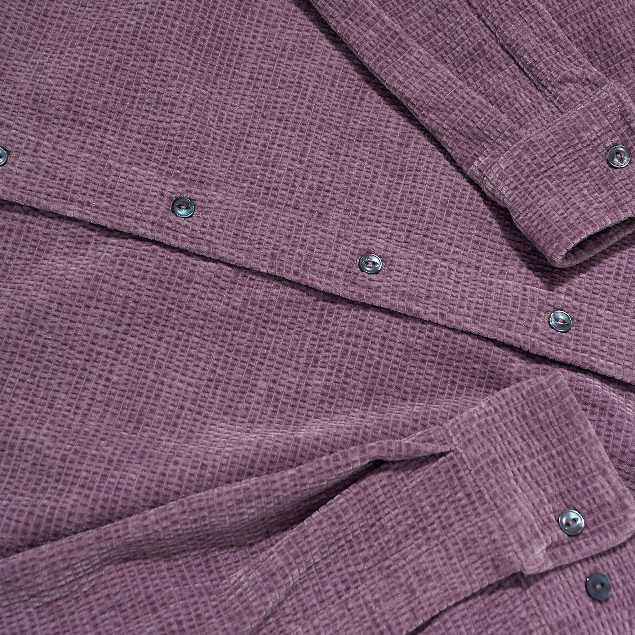 The Waffle-Knit Corduroy Shirt Jacket