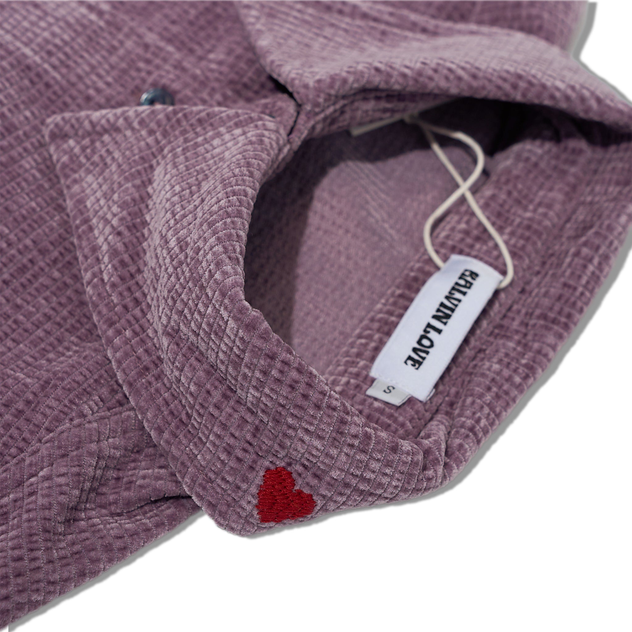 The Waffle-Knit Corduroy Shirt Jacket