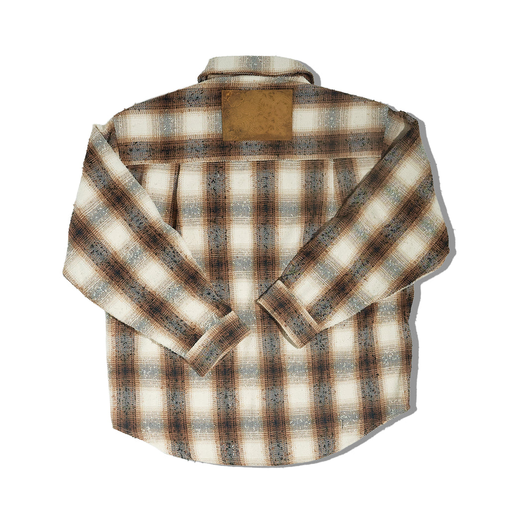 The Plaid Bouclé Overshirt Jacket