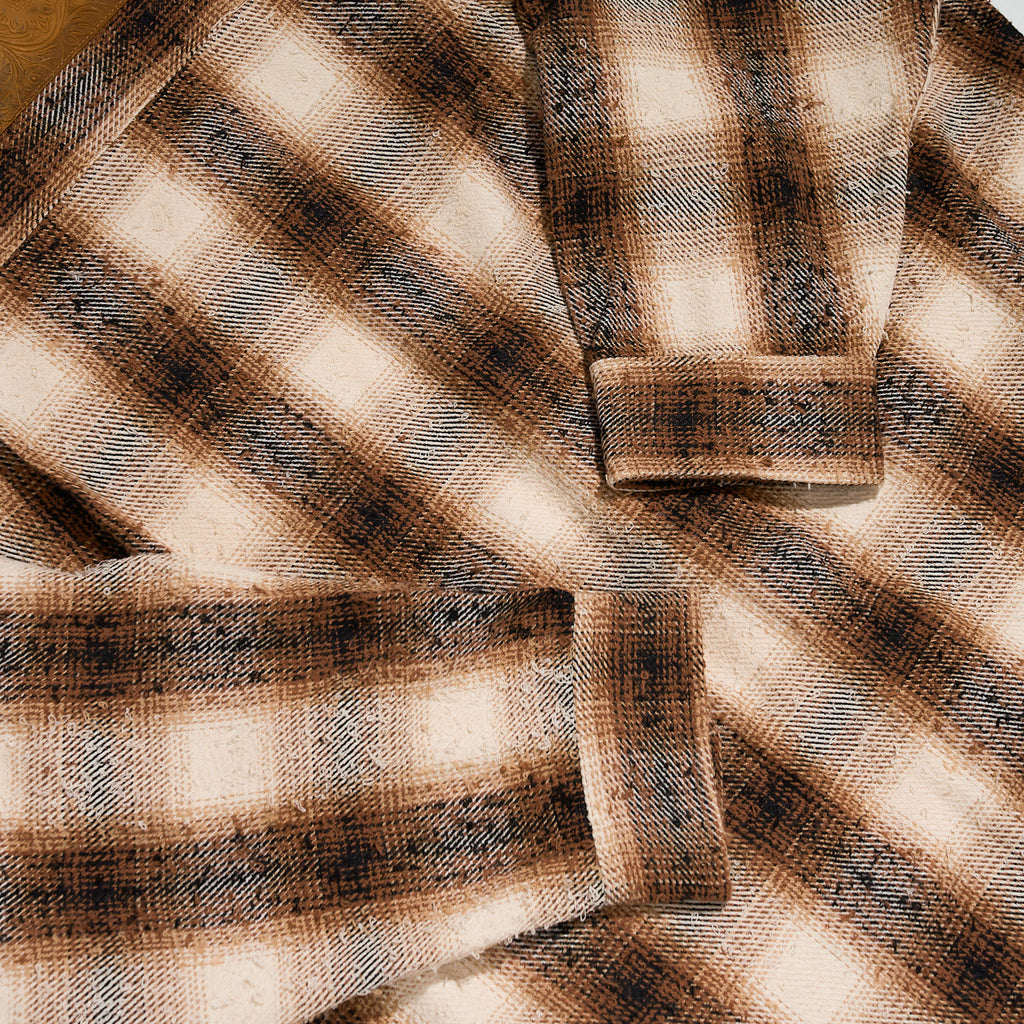 The Plaid Bouclé Overshirt Jacket
