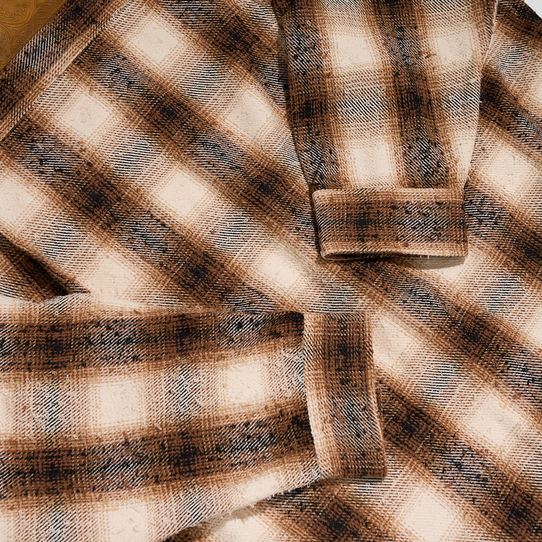The Plaid Bouclé Overshirt Jacket