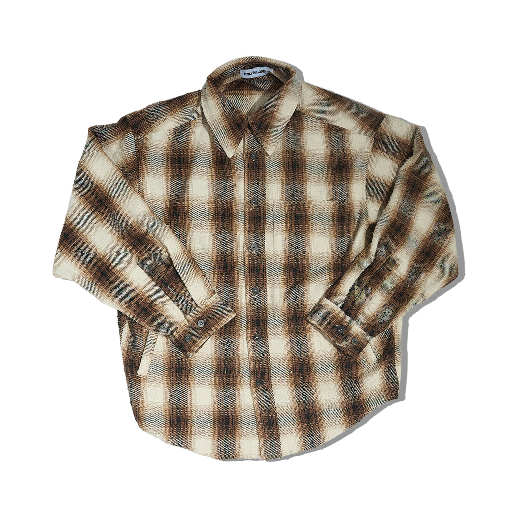 The Plaid Bouclé Overshirt Jacket