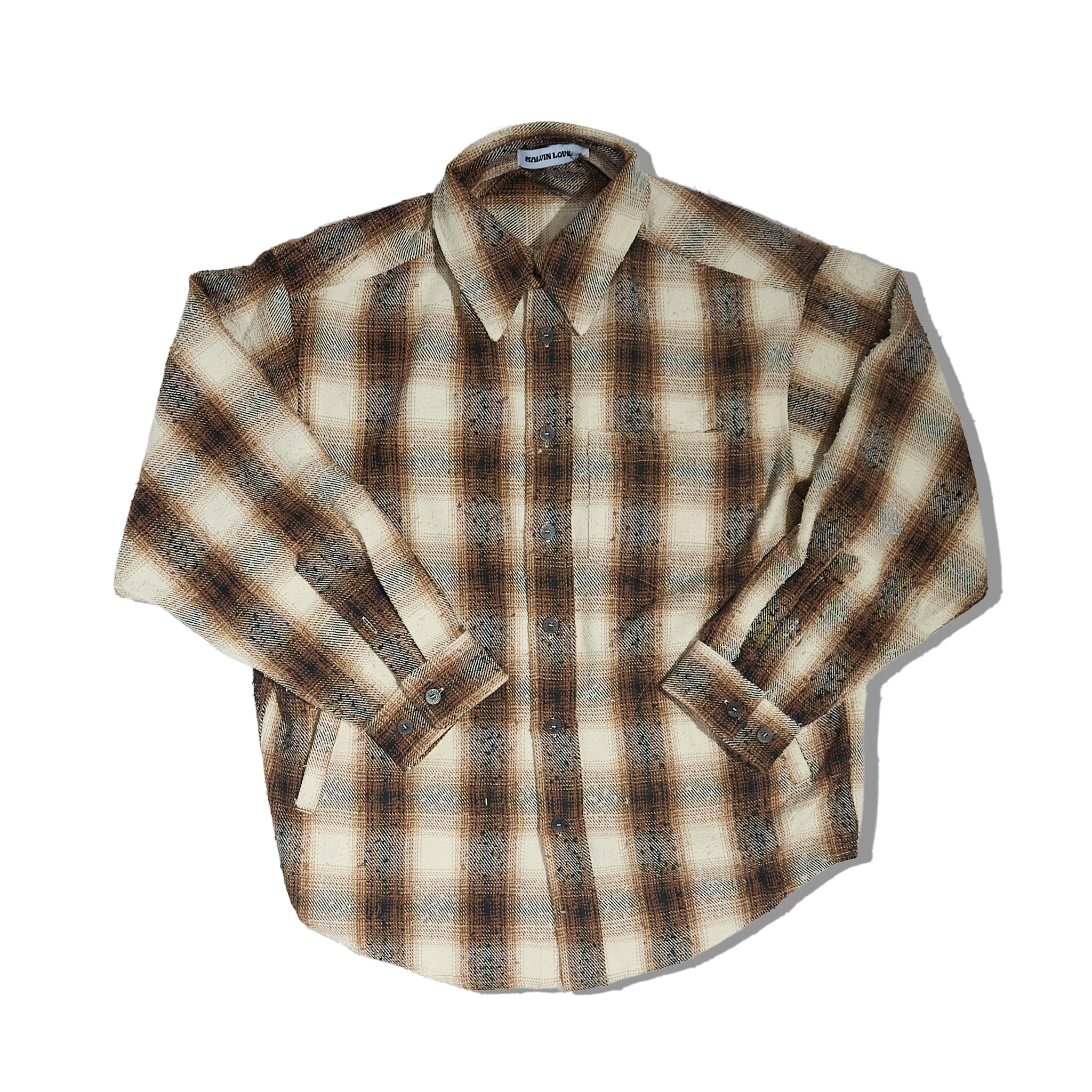 The Plaid Bouclé Overshirt Jacket