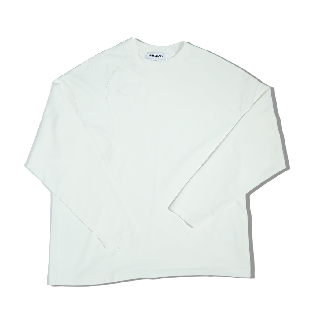 The Curved-Seam Long Sleeve Tee