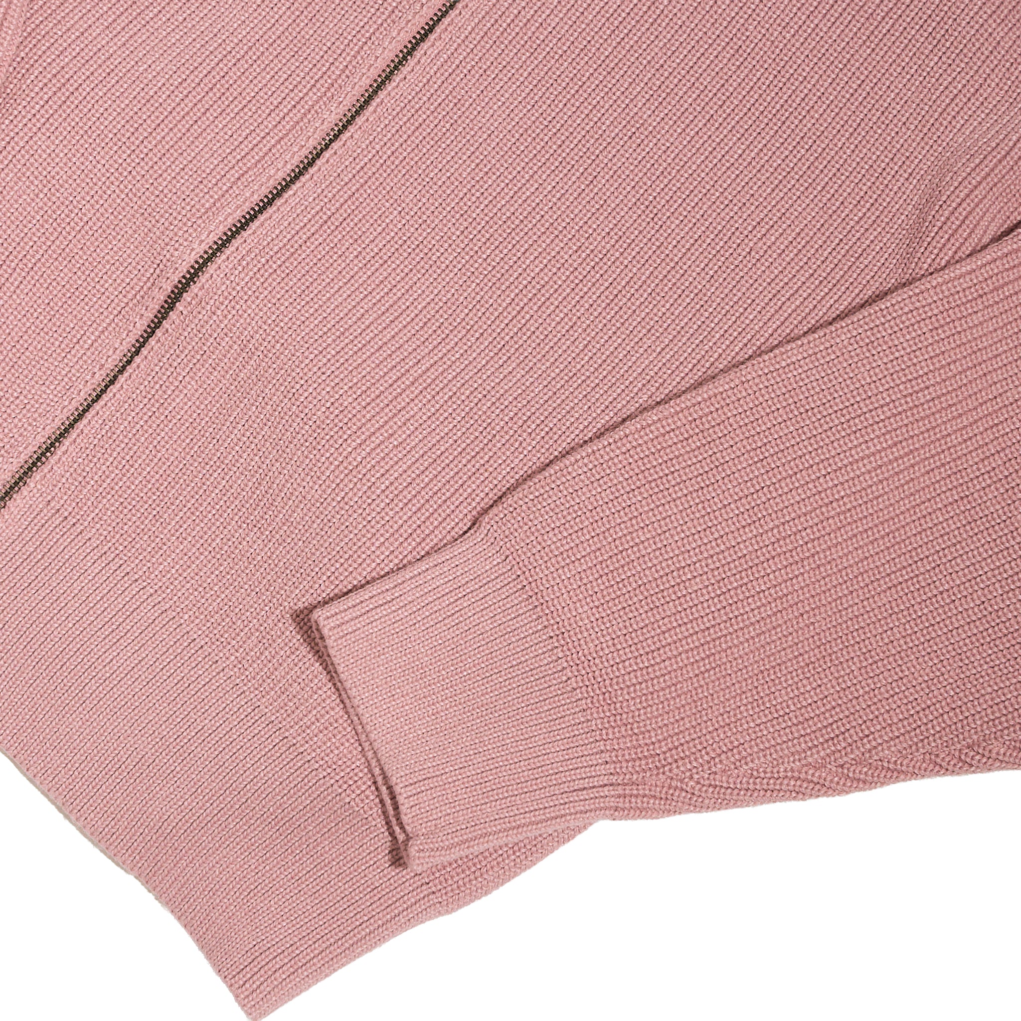 The Heavyweight Knit Zip-Front Cardigan