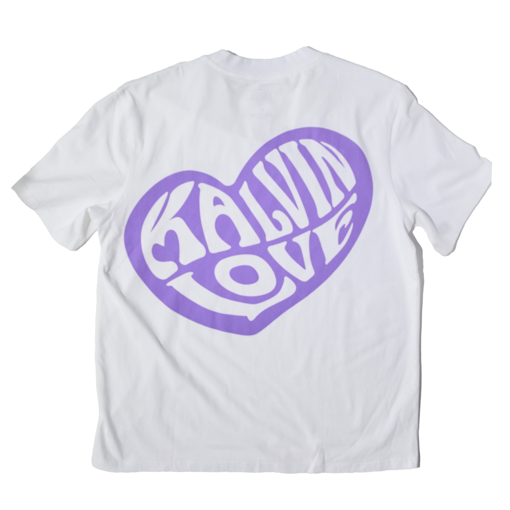 Groovy Logo Heart - Purple On White